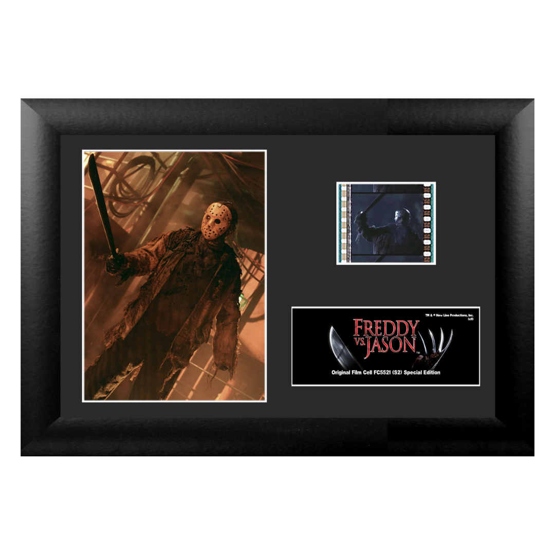 Freddy vs. Jason (Jason Voorhees) Minicell FilmCells Framed Desktop Presentation USFC5521