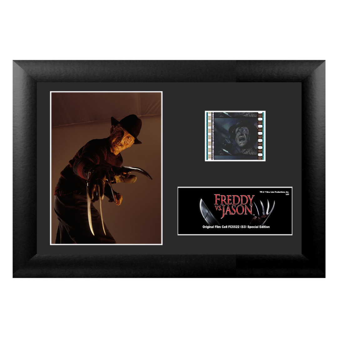 Freddy vs. Jason (S3) Minicell FilmCells Framed Desktop Presentation USFC5522