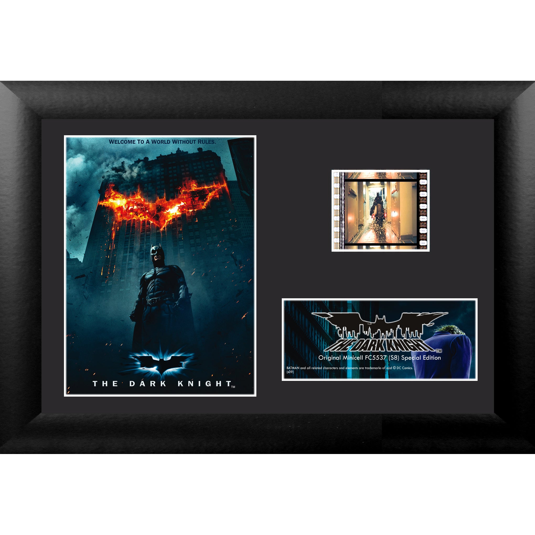 Batman: The Dark Knight (Dark Knight) Minicell FilmCells Framed Desktop Presentation USFC5537