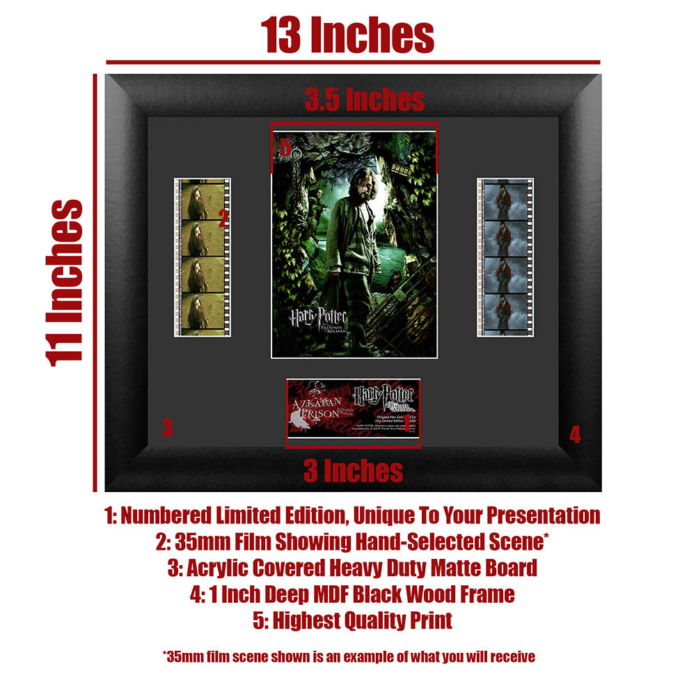 Harry Potter and the Prisoner of Azkaban (S6) Limited Edition Double FilmCells Presentation USFC5554