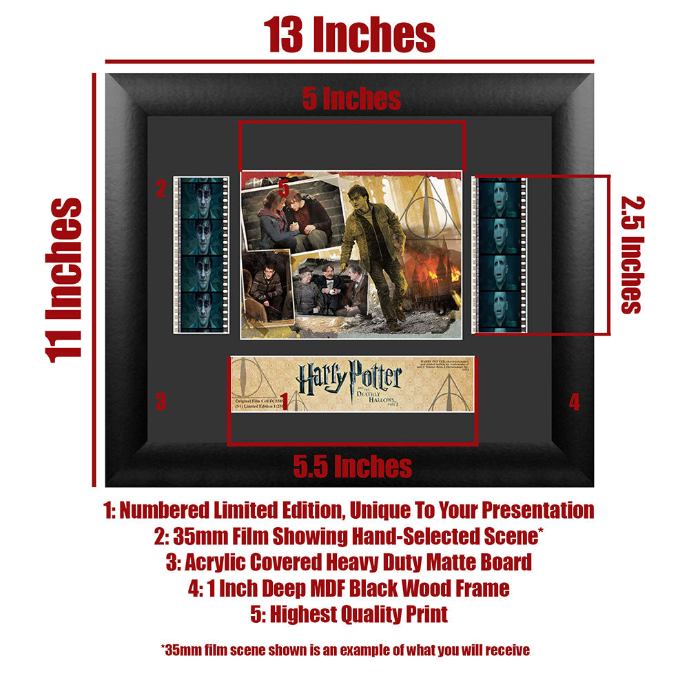 Harry Potter and the Deathly Hallows Part 2 (S1) Limited Edition Double FilmCells Presentation USFC5589