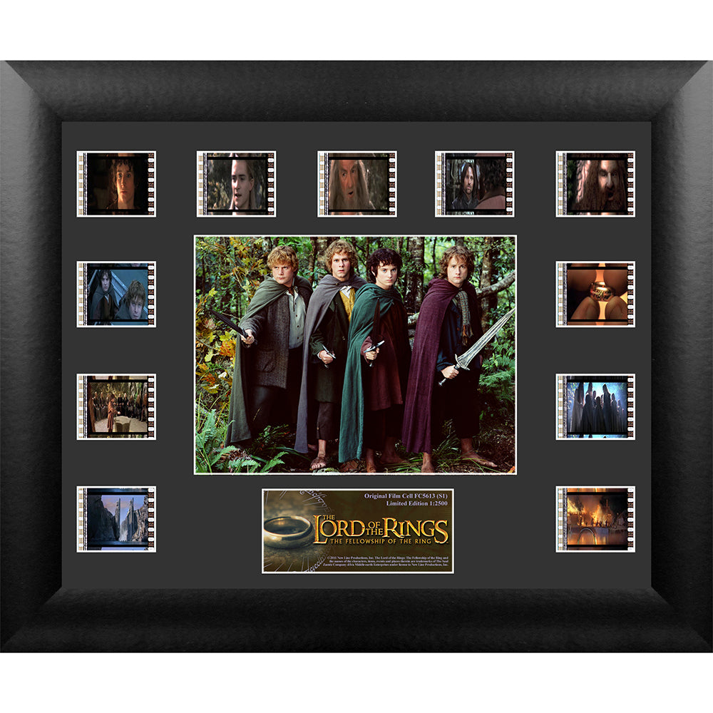 The Lord of the Rings: The Fellowship of the Ring (S1) Limited Edition Mini Montage Framed FilmCells Presentation USFC5613
