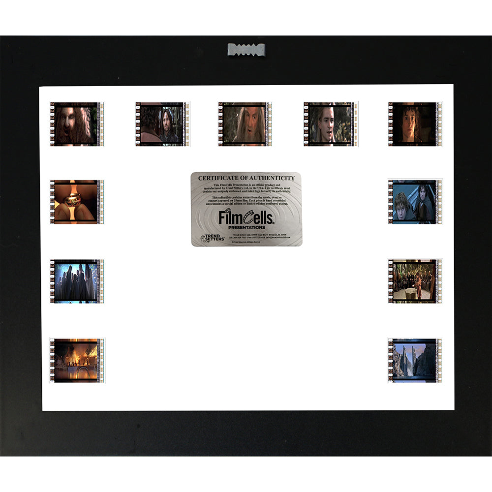 The Lord of the Rings: The Fellowship of the Ring (S1) Limited Edition Mini Montage Framed FilmCells Presentation USFC5613