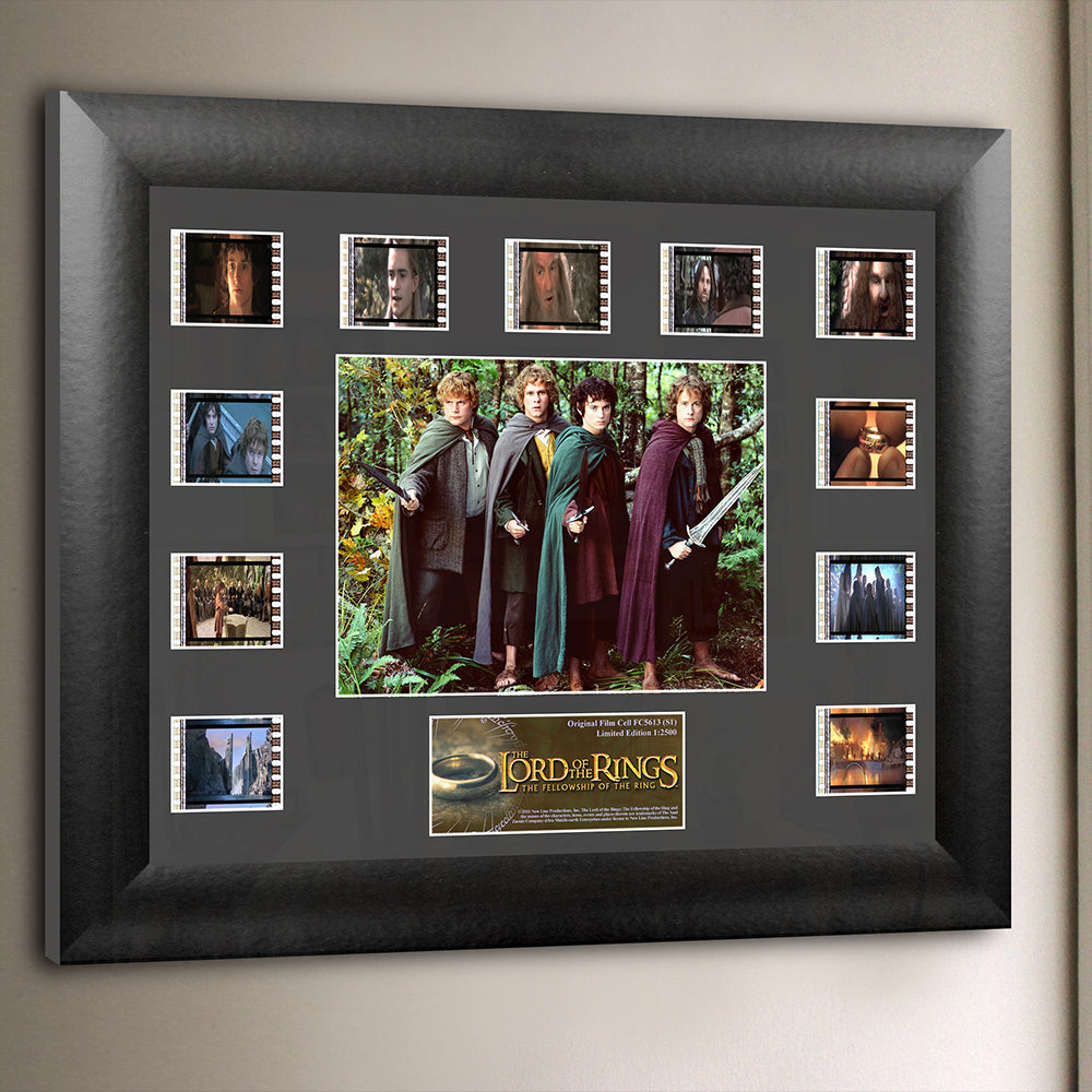The Lord of the Rings: The Fellowship of the Ring (S1) Limited Edition Mini Montage Framed FilmCells Presentation USFC5613
