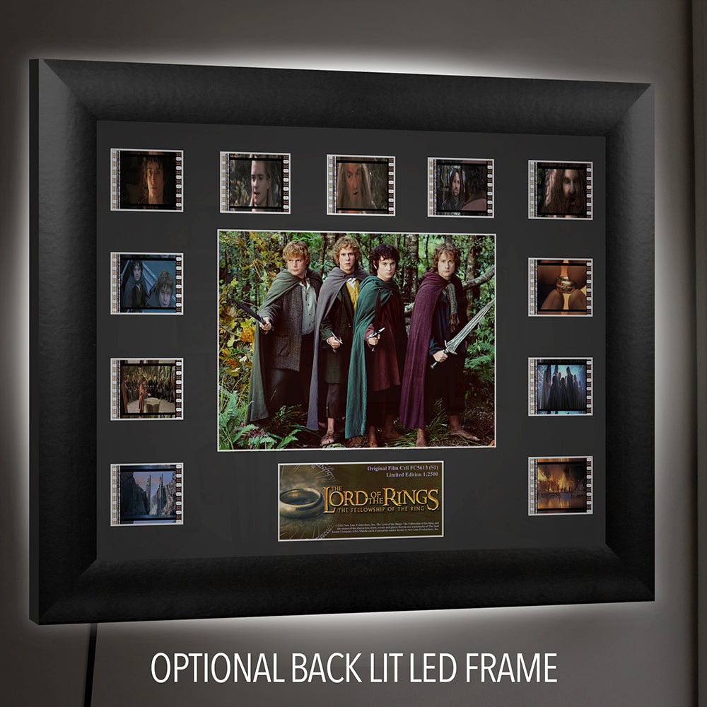 The Lord of the Rings: The Fellowship of the Ring (S1) Limited Edition Mini Montage Framed FilmCells Presentation USFC5613