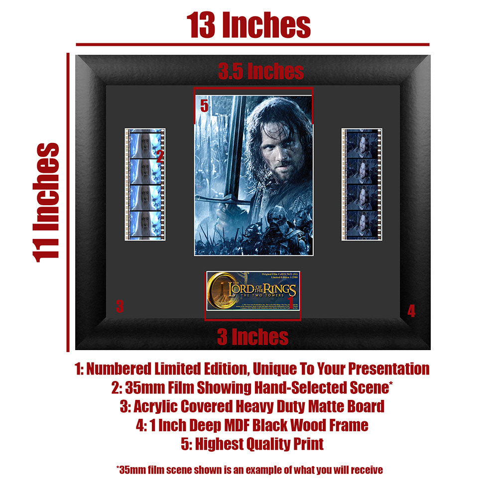 The Lord of the Rings: The Two Towers (S1) Limited Edition Double FilmCells Presentation USFC5621