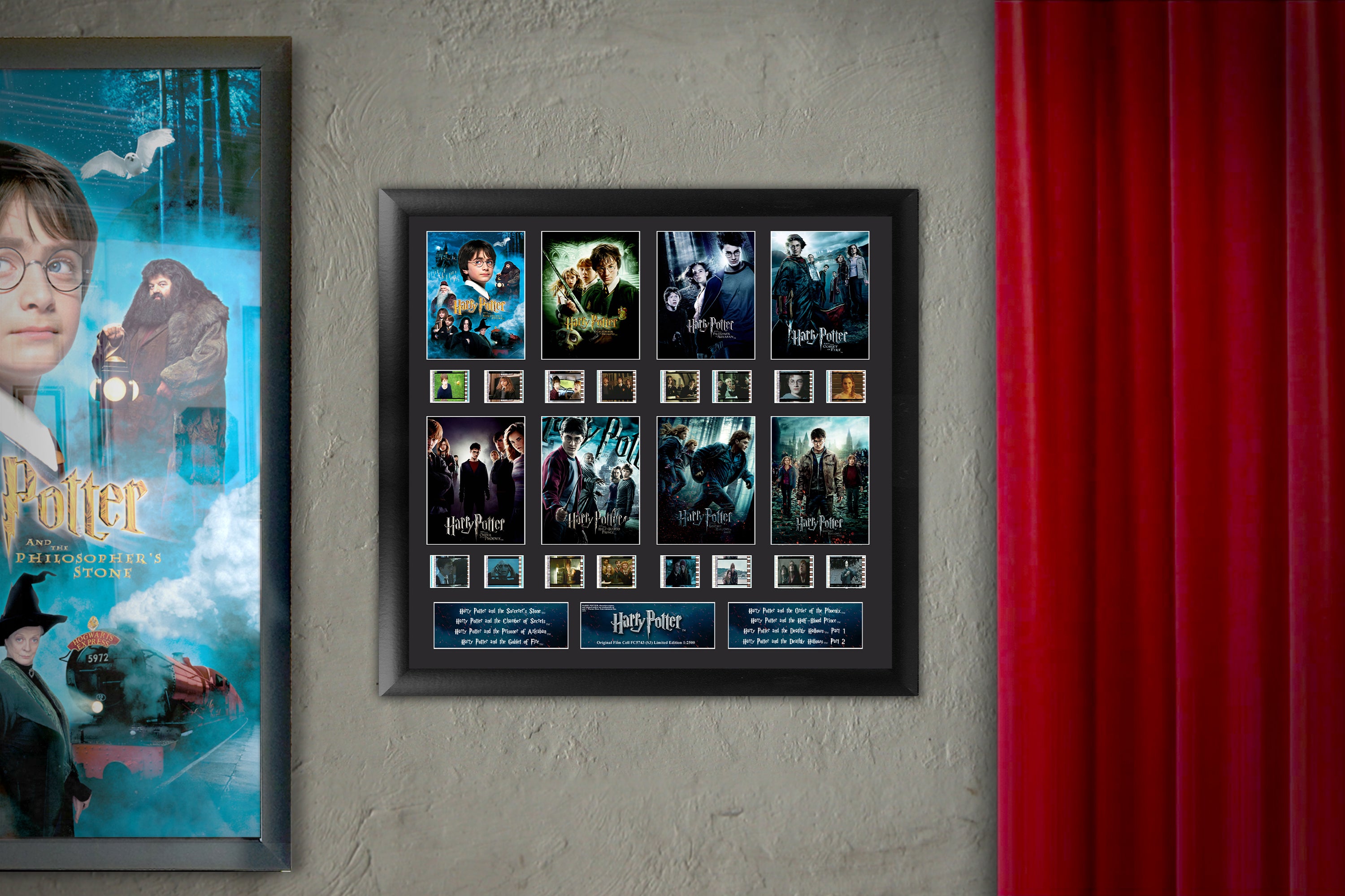 Harry Potter 1-7 Finale (S3) FilmCells Presentation Limited Edition Mixed Montage Wall Art USFC5743