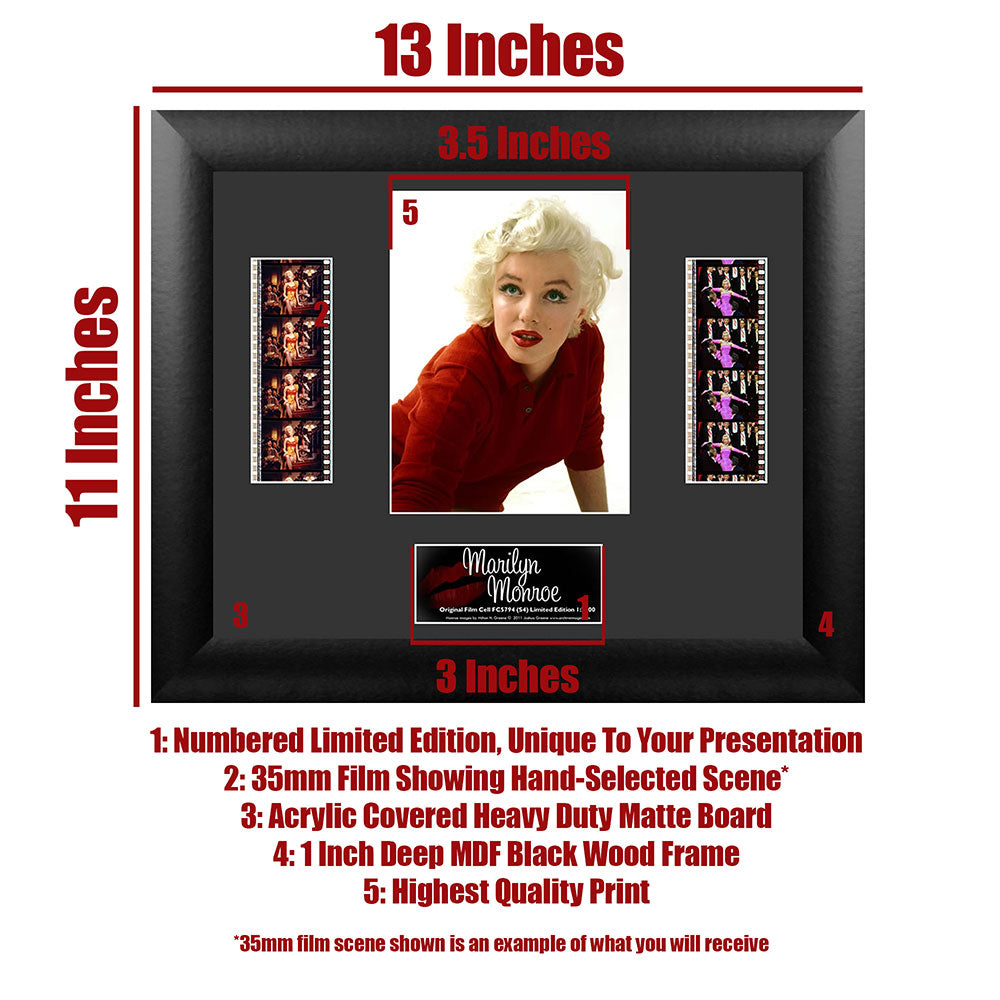 Marilyn Monroe (S4) Limited Edition Double FilmCells Presentation USFC5794