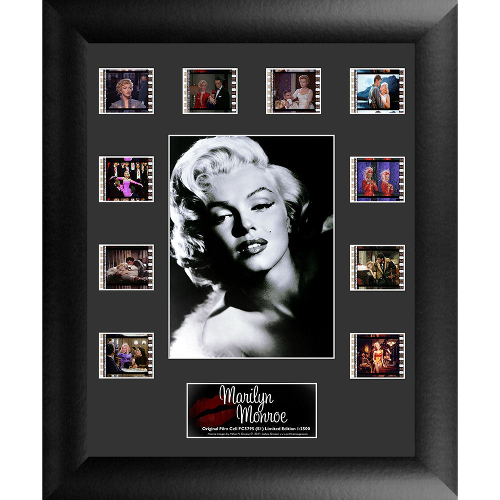 Marilyn Monroe (S1) Limited Edition Mini Montage Framed FilmCells Presentation USFC5795