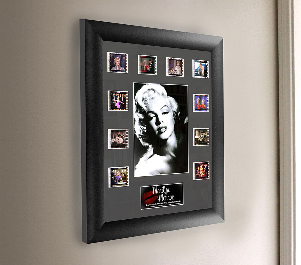 Marilyn Monroe (S1) Limited Edition Mini Montage Framed FilmCells Presentation USFC5795