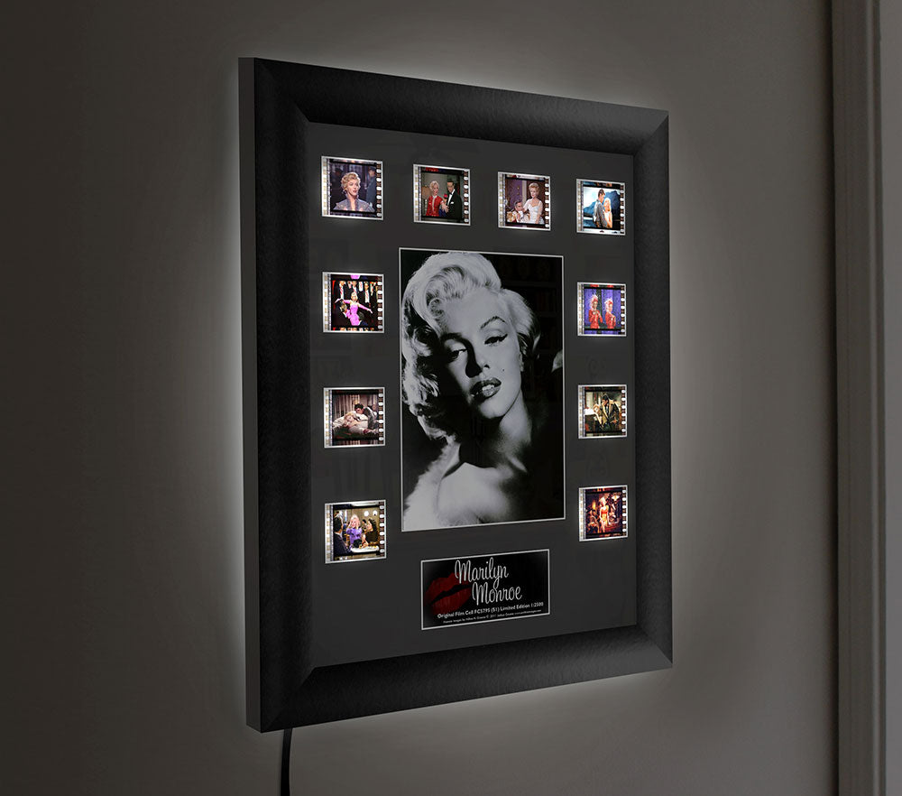 Marilyn Monroe (S1) Limited Edition Mini Montage Framed FilmCells Presentation USFC5795
