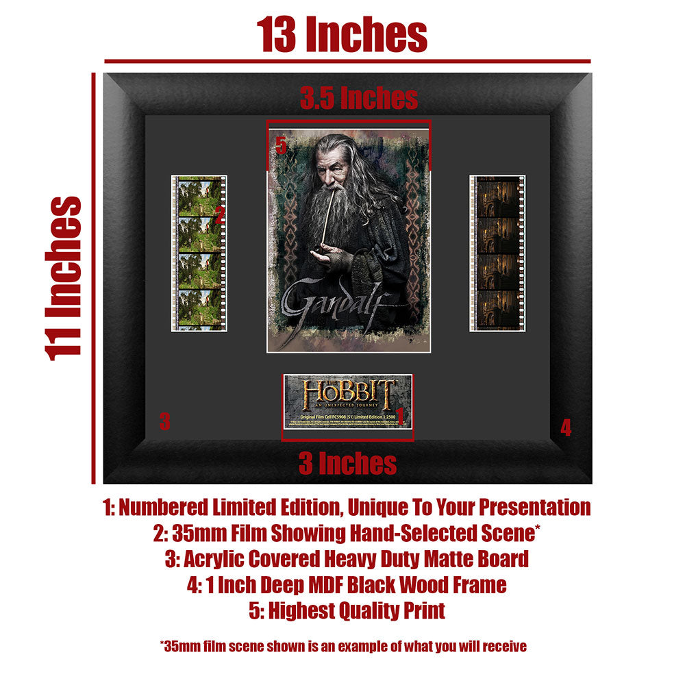 THE HOBBIT: AN UNEXPECTED JOURNEY (S1) Limited Edition Double FilmCells Presentation USFC5908