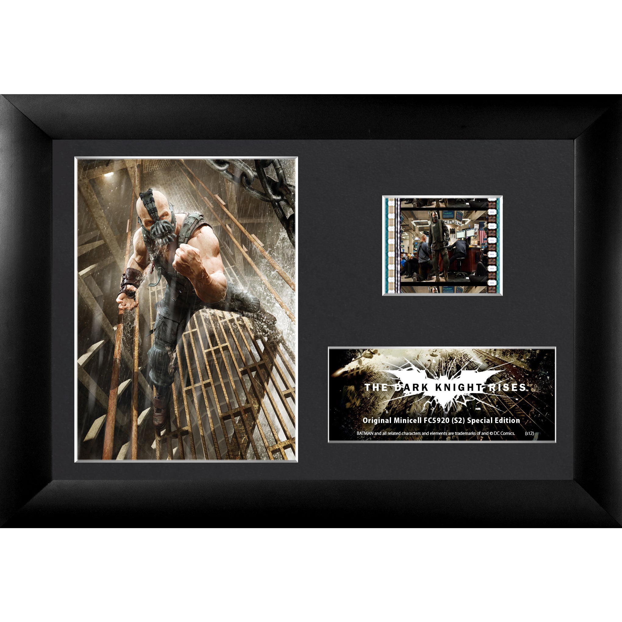 Batman: The Dark Knight Rises (Bane) Minicell FilmCells Framed Desktop Presentation USFC5920