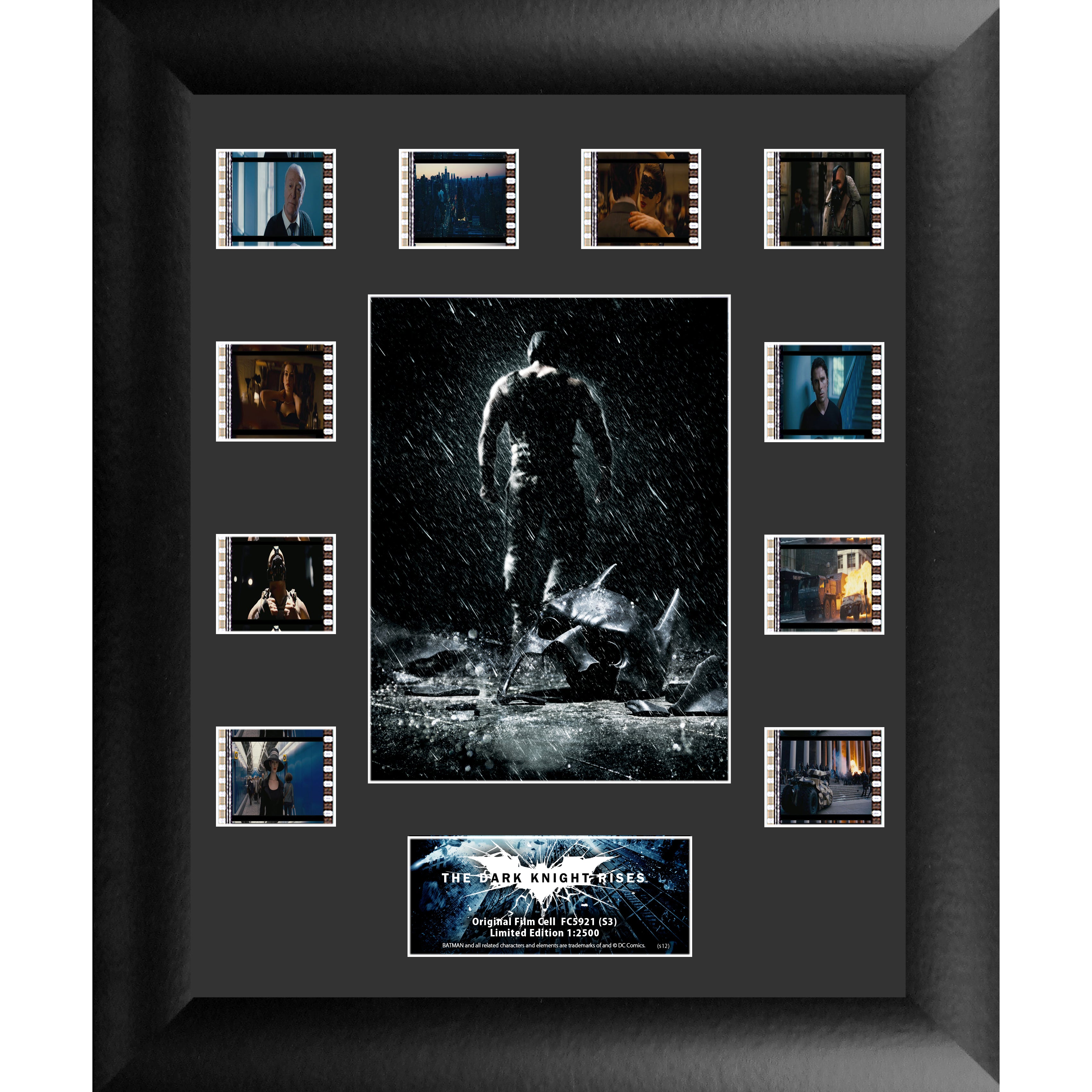Batman: The Dark Knight Rises (Broken Bat) Limited Edition Mini Montage Framed FilmCells Presentation USFC5921