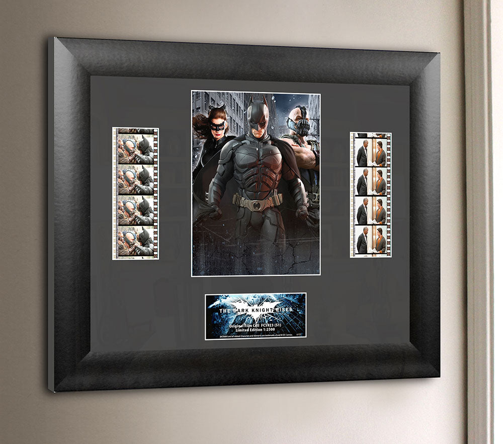 Batman: The Dark Knight Rises (Character Trio) Limited Edition Double FilmCells Presentation USFC5923