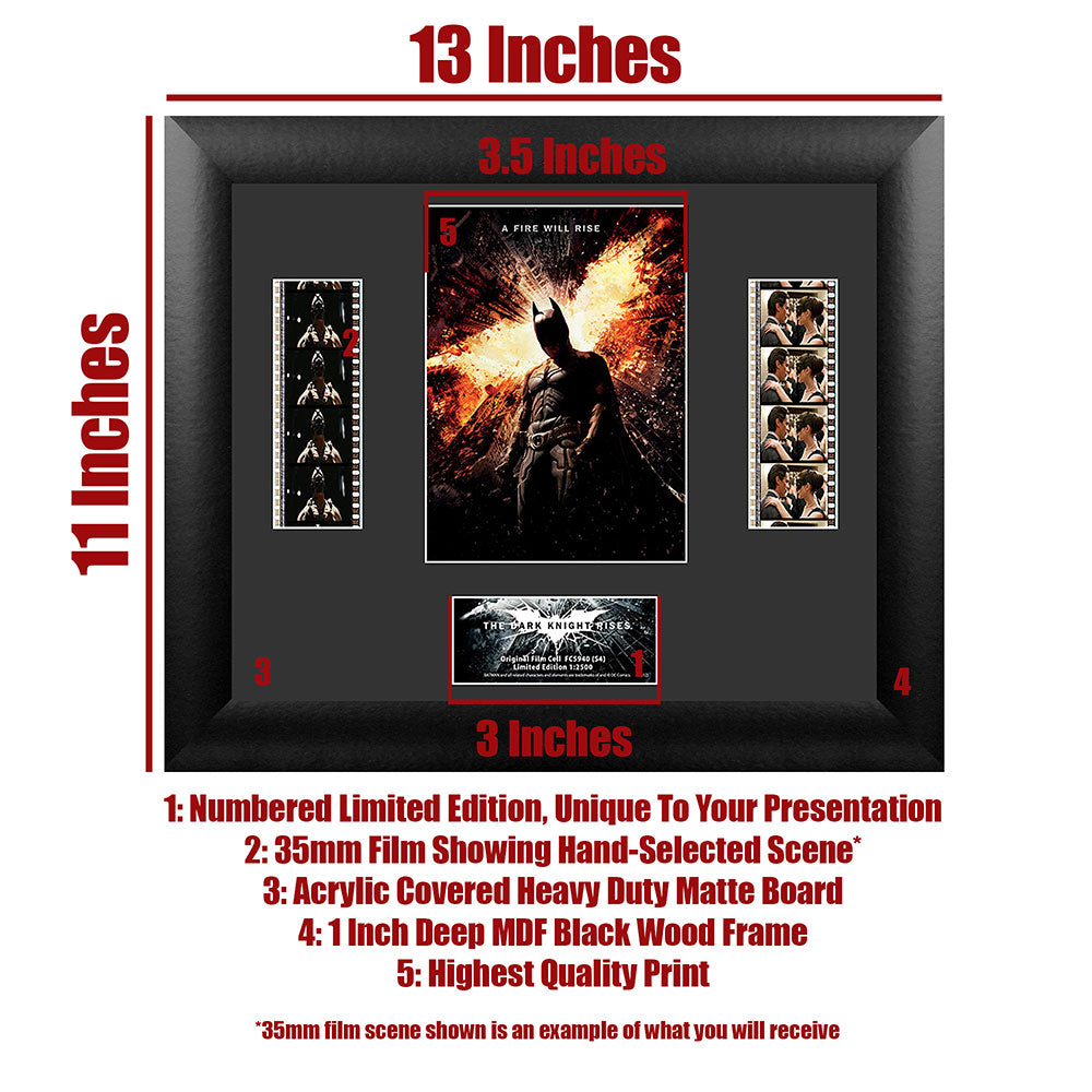 Batman: The Dark Knight Rises (Batman) Limited Edition Double FilmCells Presentation USFC5940