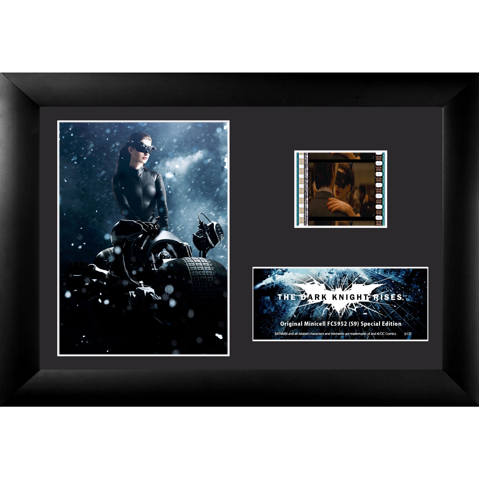 Batman: The Dark Knight Rises (Catwoman) Minicell FilmCells Framed Desktop Presentation USFC5952