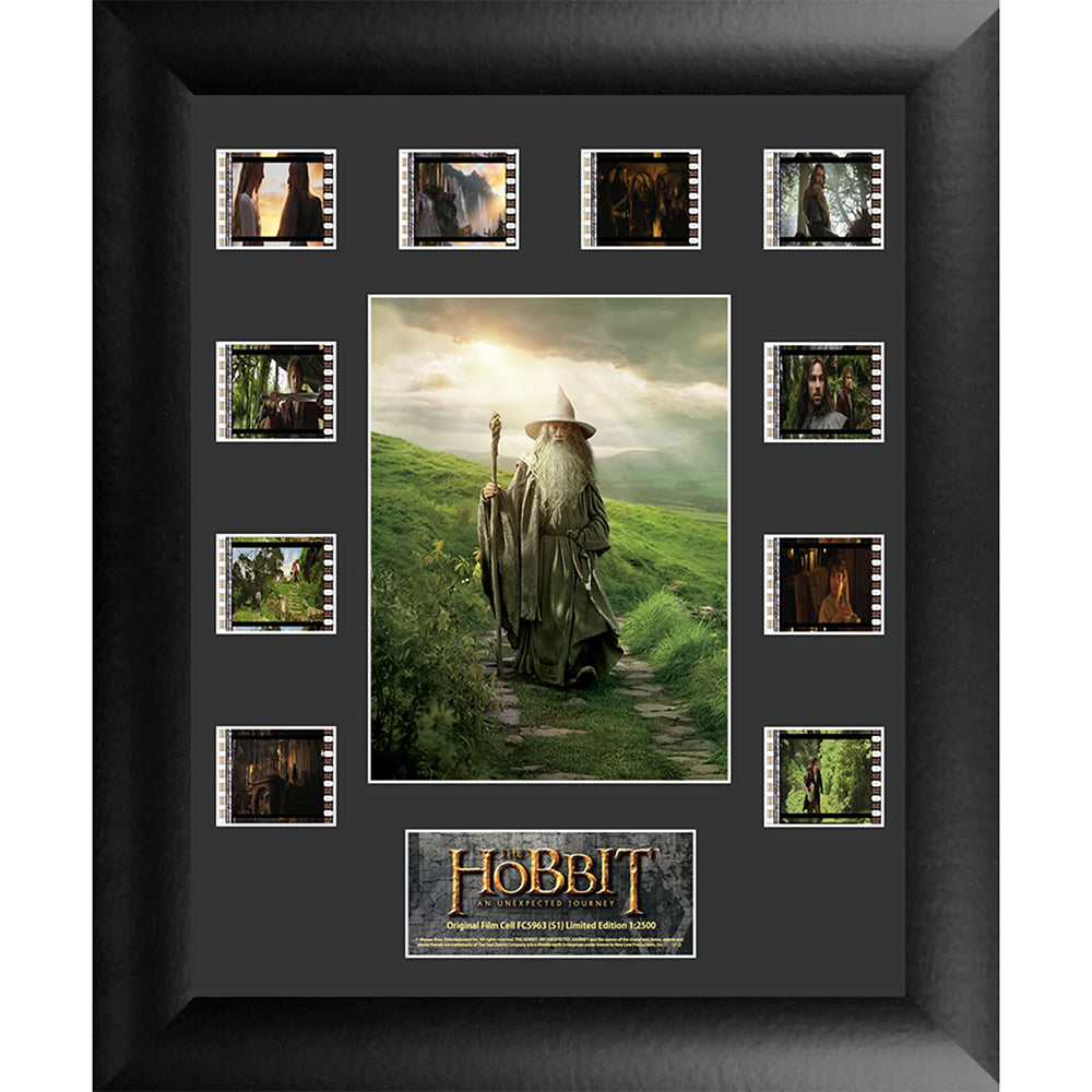 THE HOBBIT: AN UNEXPECTED JOURNEY (S1) Limited Edition Mini Montage Framed FilmCells Presentation USFC5963