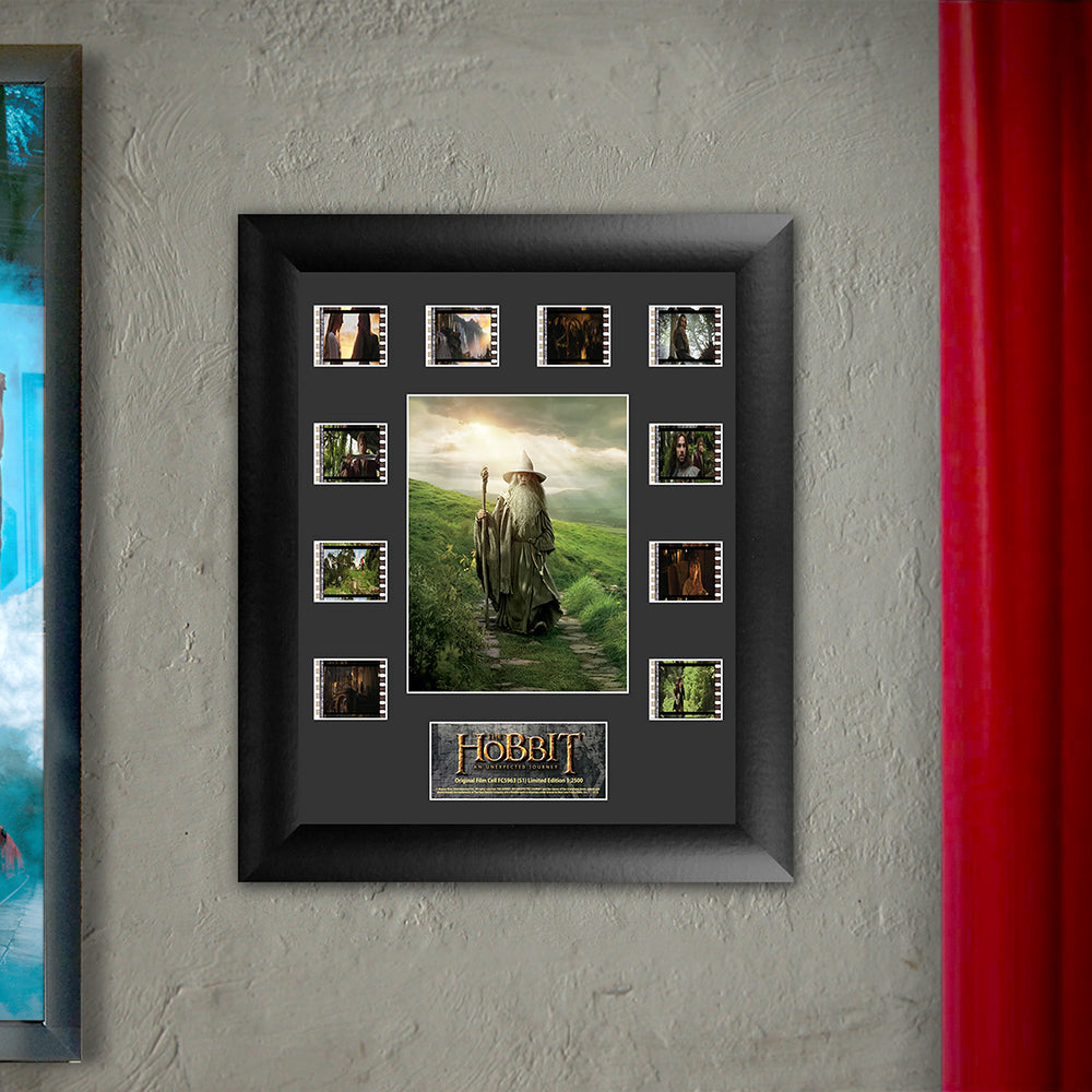 THE HOBBIT: AN UNEXPECTED JOURNEY (S1) Limited Edition Mini Montage Framed FilmCells Presentation USFC5963