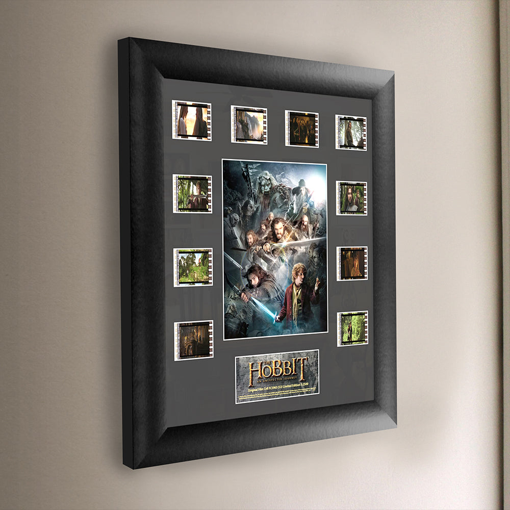 THE HOBBIT: AN UNEXPECTED JOURNEY (S3) Limited Edition Mini Montage Framed FilmCells Presentation USFC5965