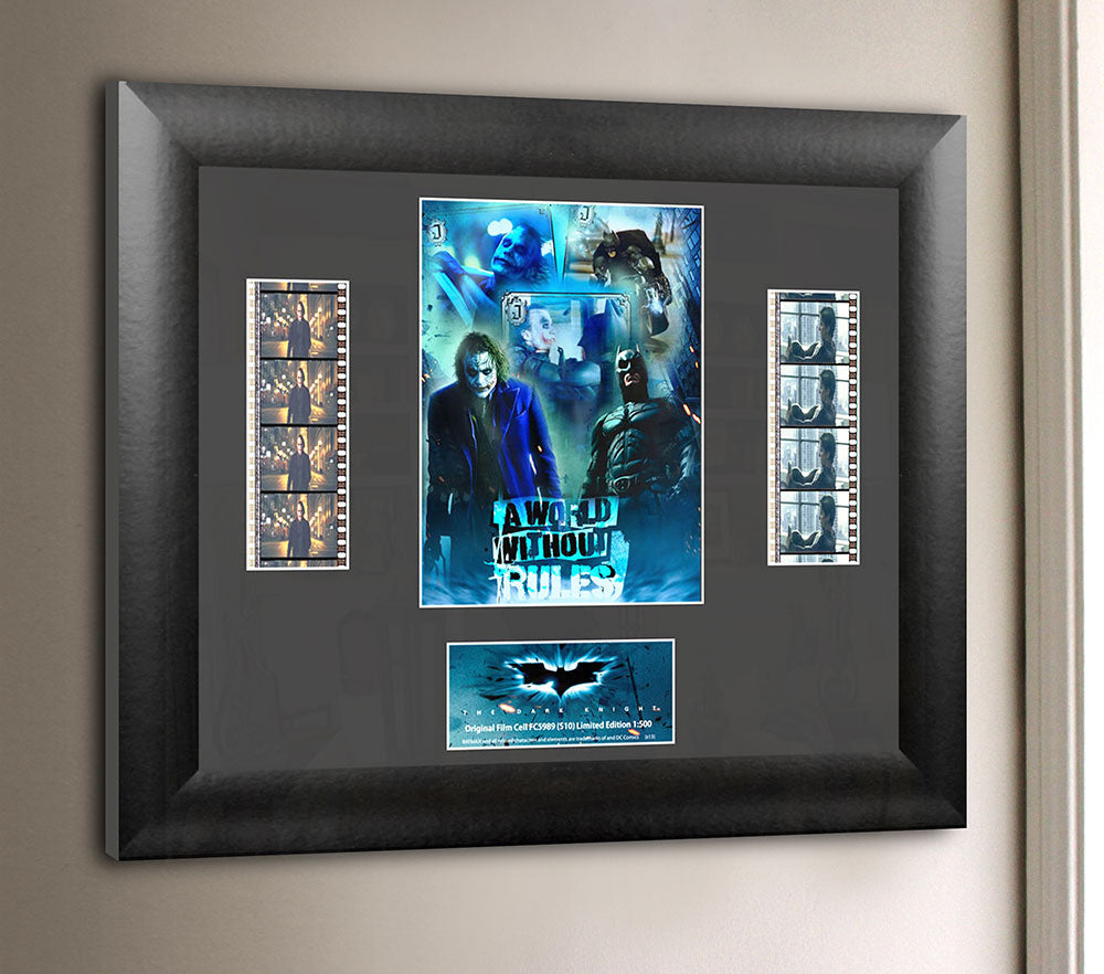 Batman: The Dark Knight (Batman and Joker) Limited Edition Double FilmCells Presentation USFC5989