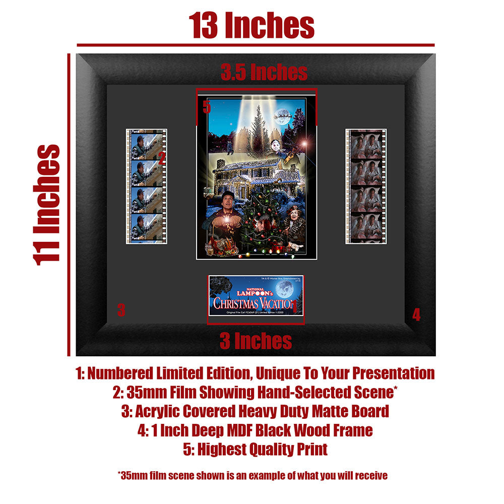 National Lampoons Christmas Vacation (S1) Limited Edition Double FilmCells Presentation USFC6069