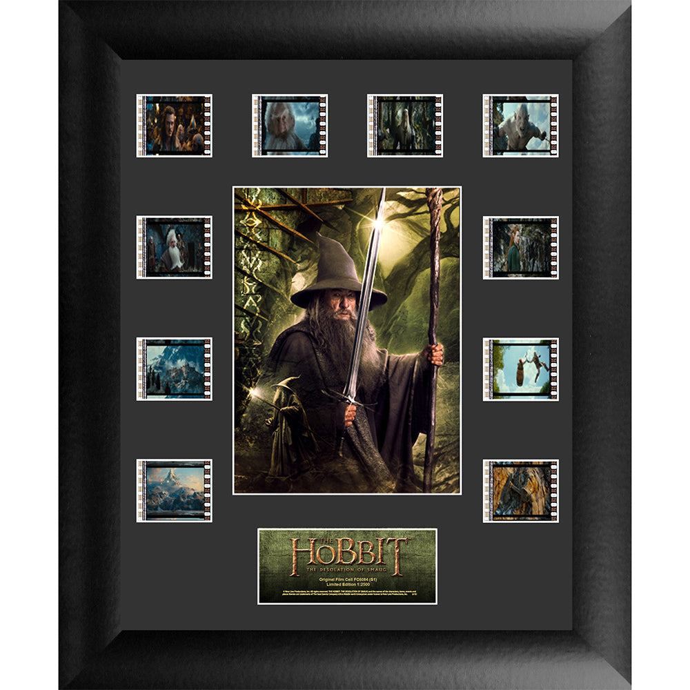 THE HOBBIT: THE DESOLATION OF SMAUG (S1) Limited Edition Mini Montage Framed FilmCells Presentation USFC6084