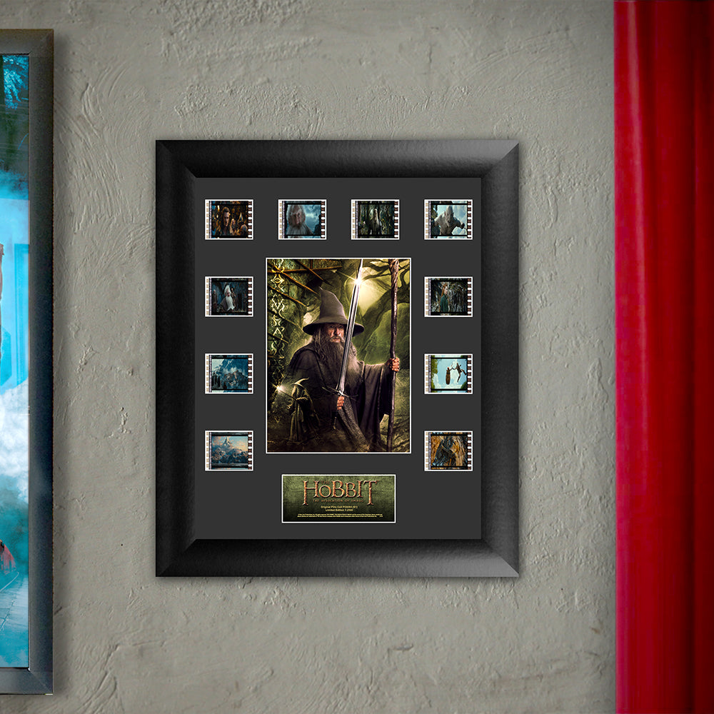 THE HOBBIT: THE DESOLATION OF SMAUG (S1) Limited Edition Mini Montage Framed FilmCells Presentation USFC6084