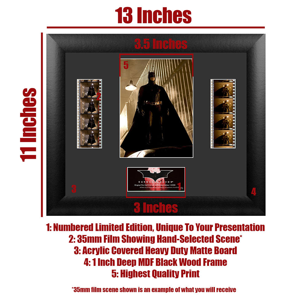 Batman Begins (S3) Limited Edition Double FilmCells Presentation USFC6140
