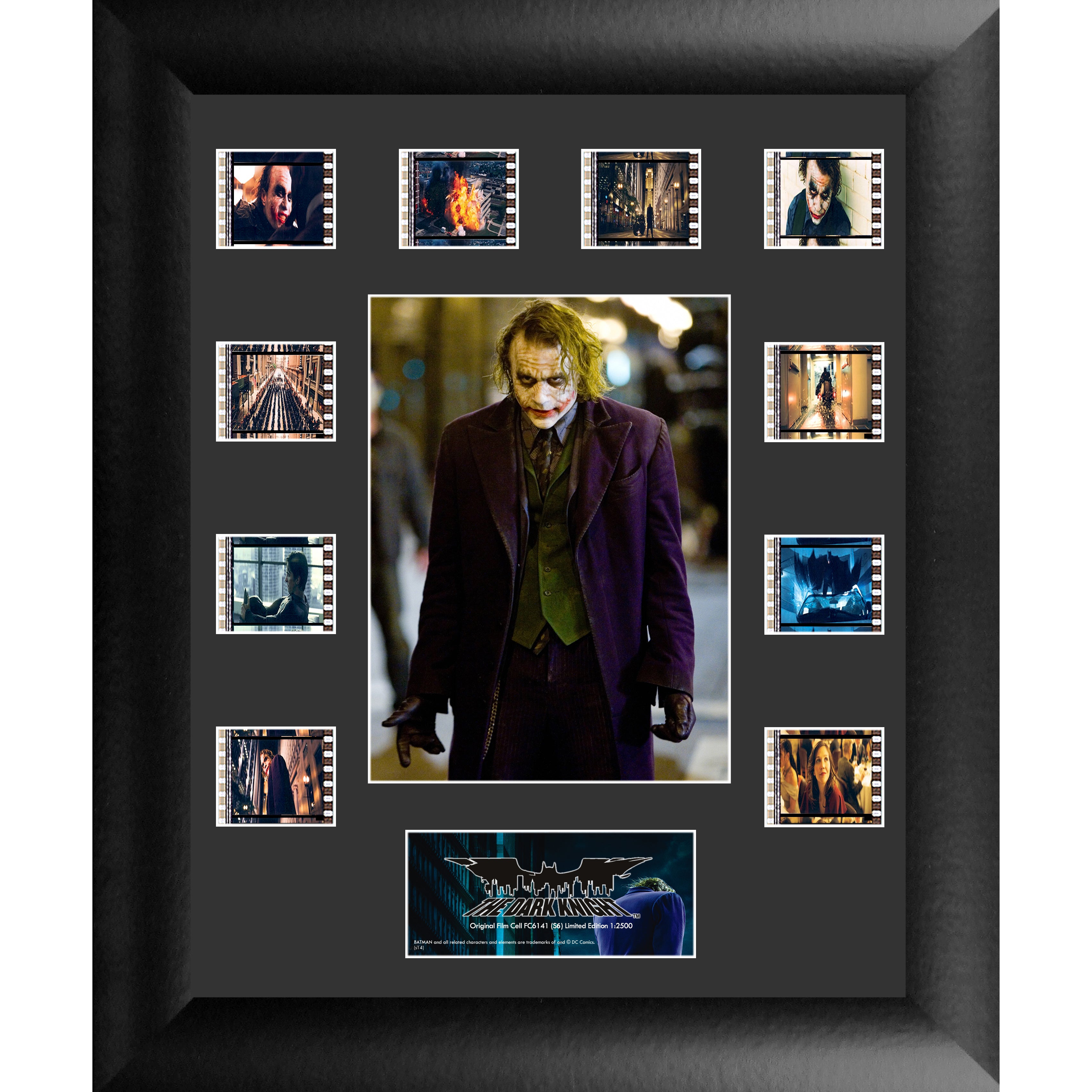 Batman: The Dark Knight (The Joker) Limited Edition Mini Montage Framed FilmCells Presentation USFC6141
