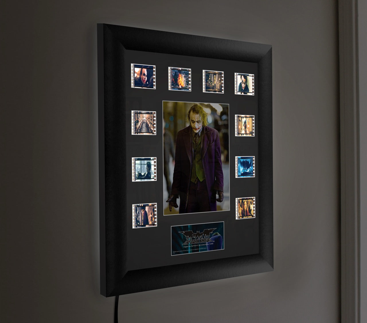 Batman: The Dark Knight (The Joker) Limited Edition Mini Montage Framed FilmCells Presentation USFC6141