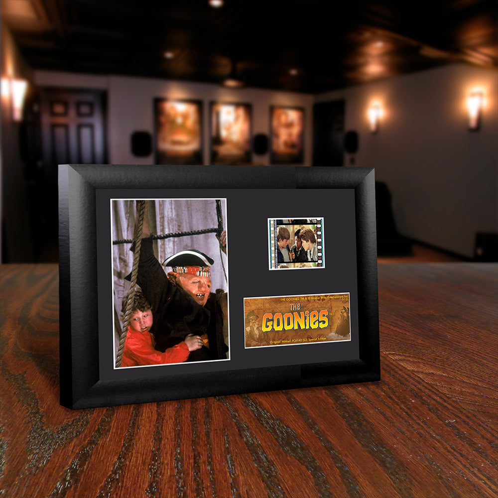 The Goonies (Sloth and Chunk) Minicell FilmCells Framed Desktop Presentation USFC6142
