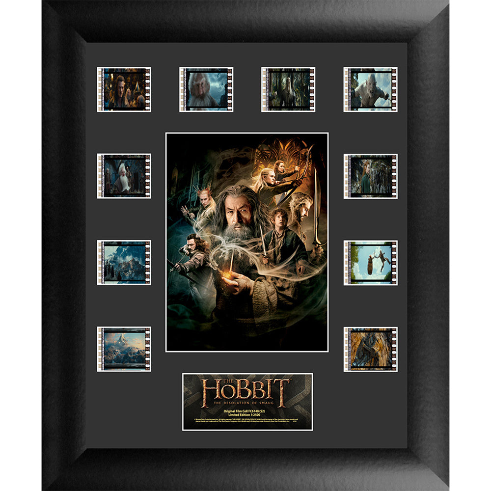 THE HOBBIT: THE DESOLATION OF SMAUG (S2) Limited Edition Mini Montage Framed FilmCells Presentation USFC6148