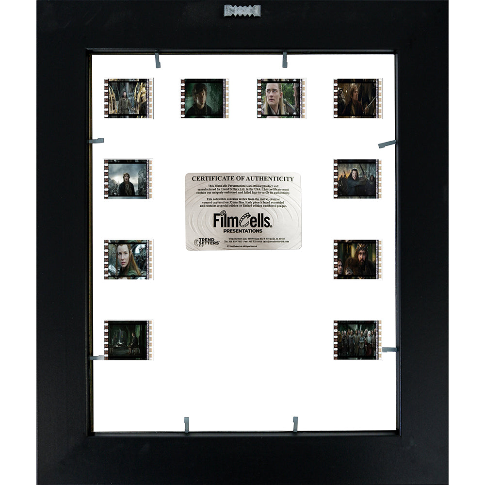 THE HOBBIT: THE BATTLE OF THE FIVE ARMIES (S1) Limited Edition Mini Montage Framed FilmCells Presentation USFC6167