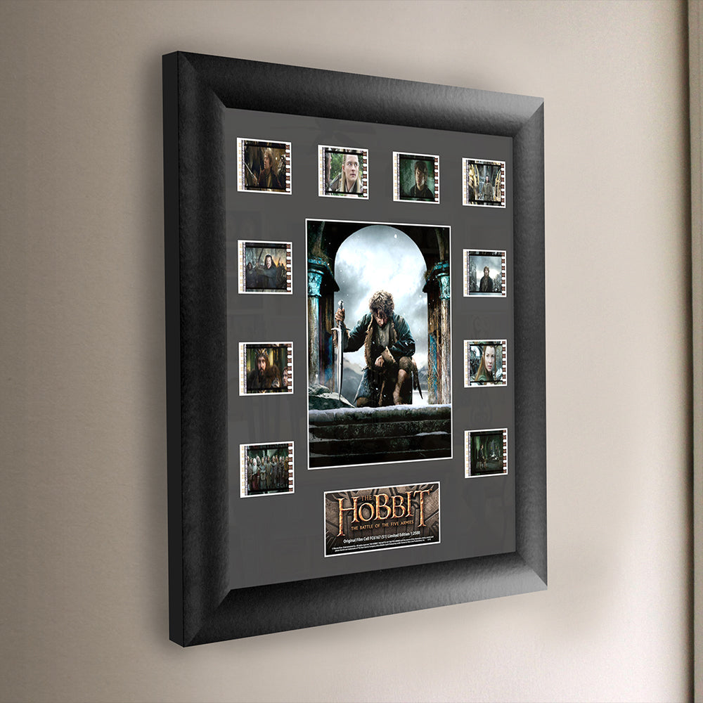 THE HOBBIT: THE BATTLE OF THE FIVE ARMIES (S1) Limited Edition Mini Montage Framed FilmCells Presentation USFC6167