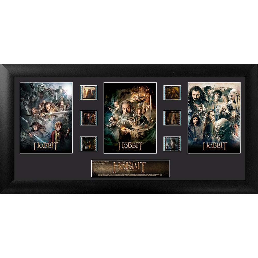 THE HOBBIT TRILOGY (S1) Limited Edition Trio Framed FilmCells Presentation USFC6180