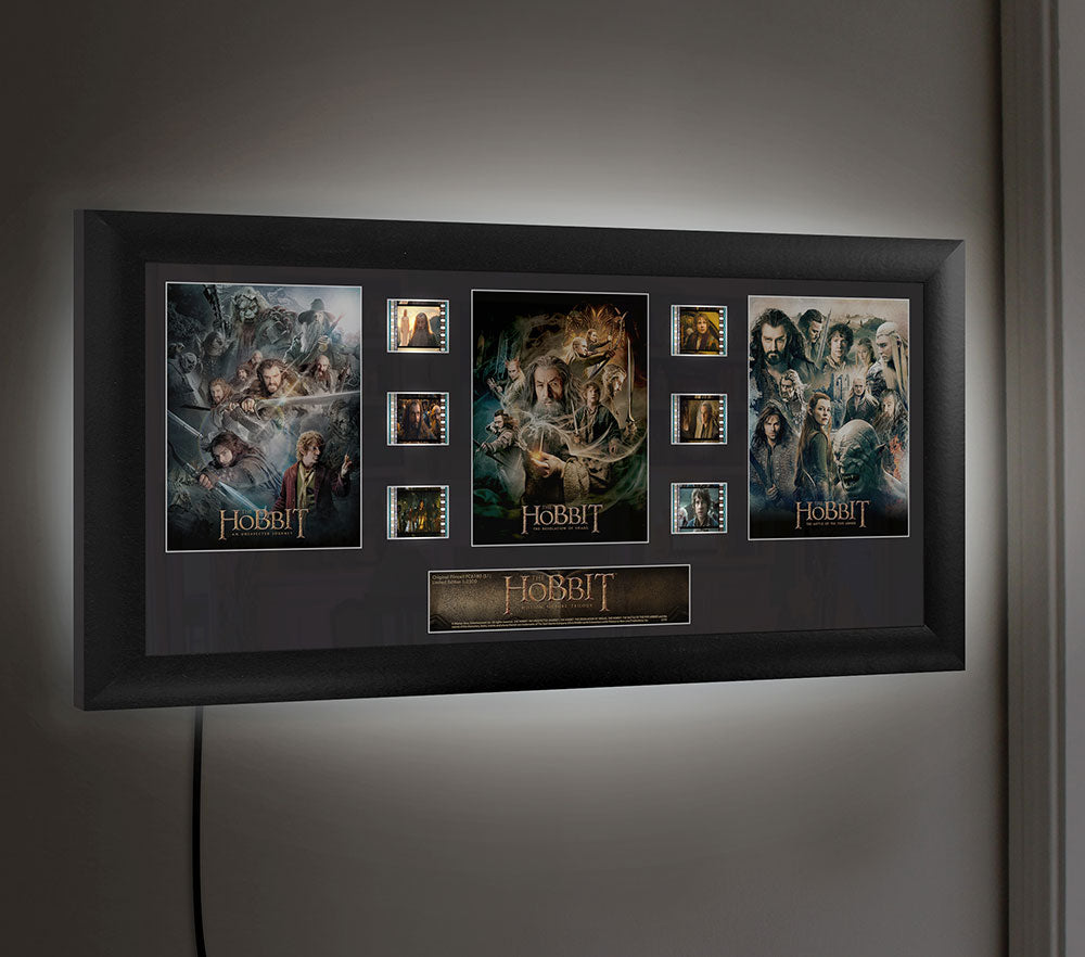 THE HOBBIT TRILOGY (S1) Limited Edition Trio Framed FilmCells Presentation USFC6180