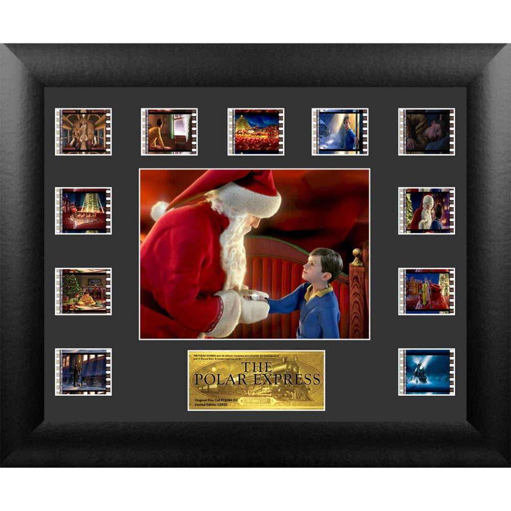 The Polar Express (S1) Limited Edition Mini Montage Framed FilmCells Presentation USFC6284