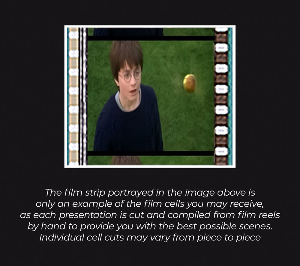 Harry Potter And The Sorcerers Stone (Movie Poster) Minicell FilmCells Framed Desktop Presentation USFC6400