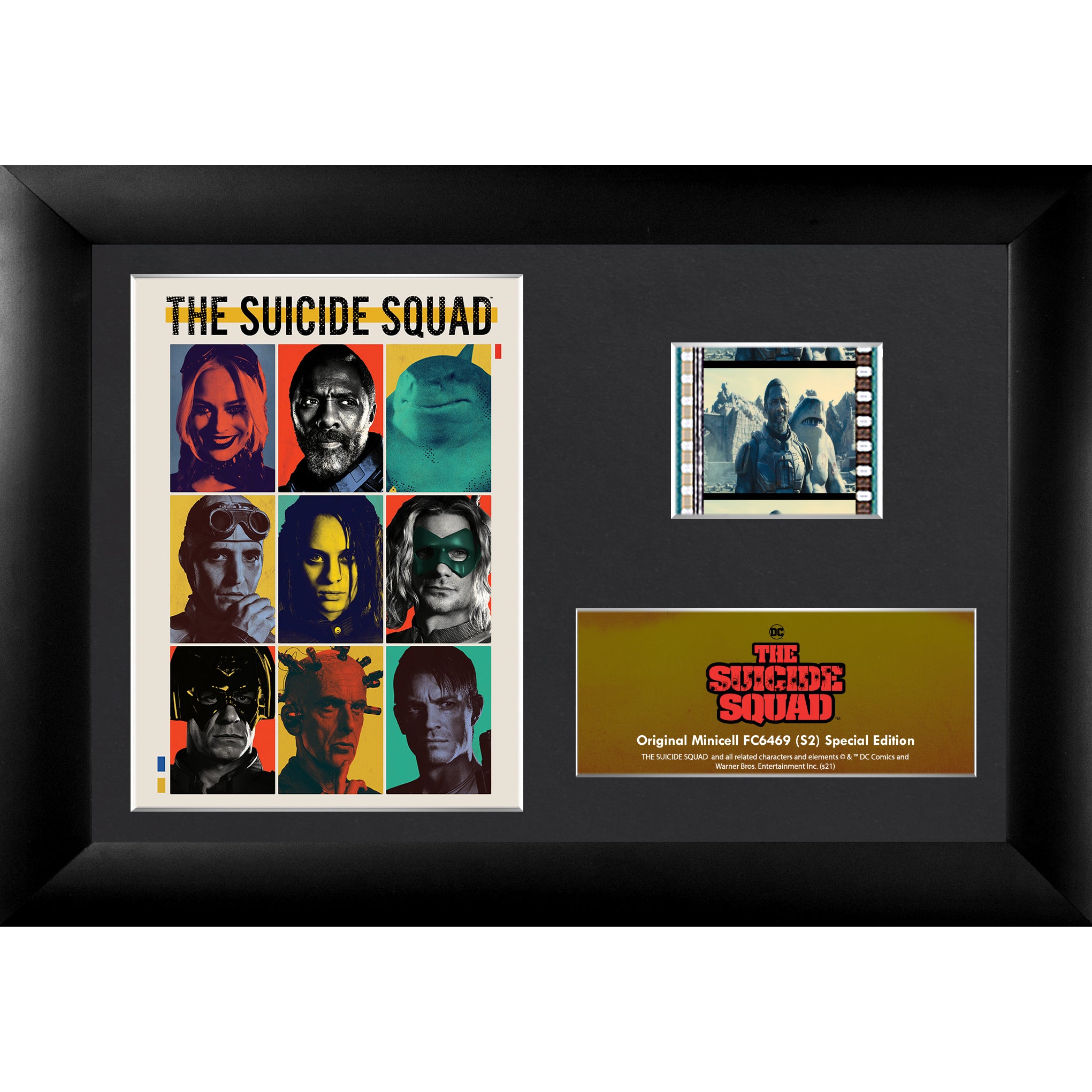 The Suicide Squad (S2) Minicell FilmCells Framed Desktop Presentation USFC6469