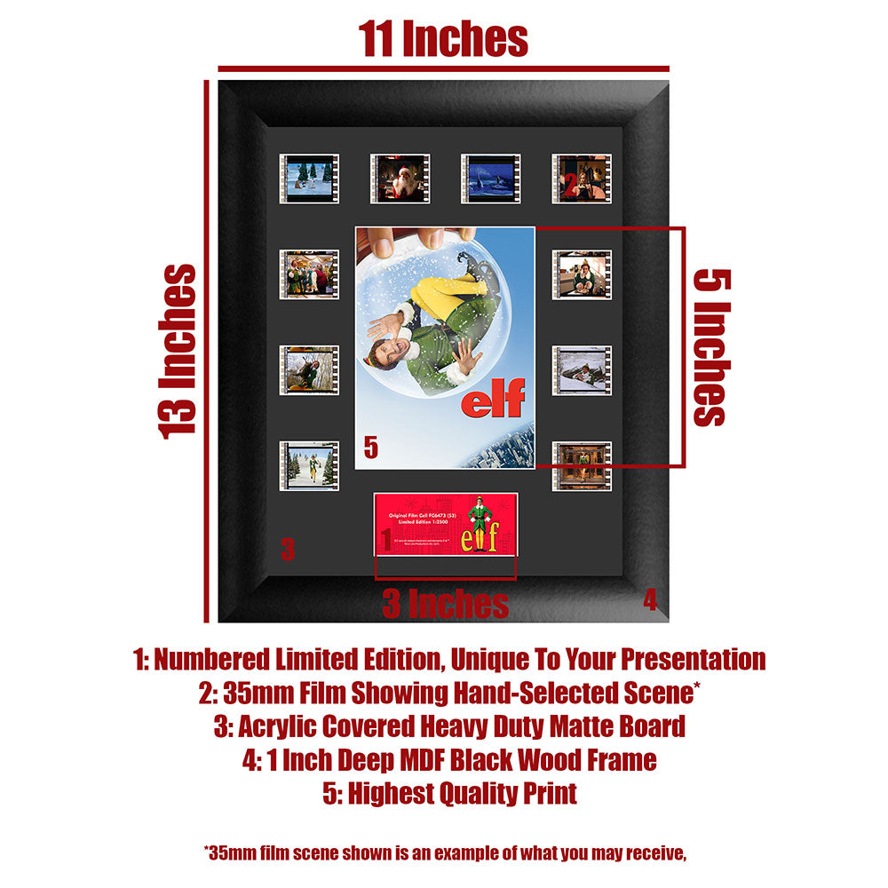 Elf (S3) Mini Montage Framed FilmCells Presentation USFC6473