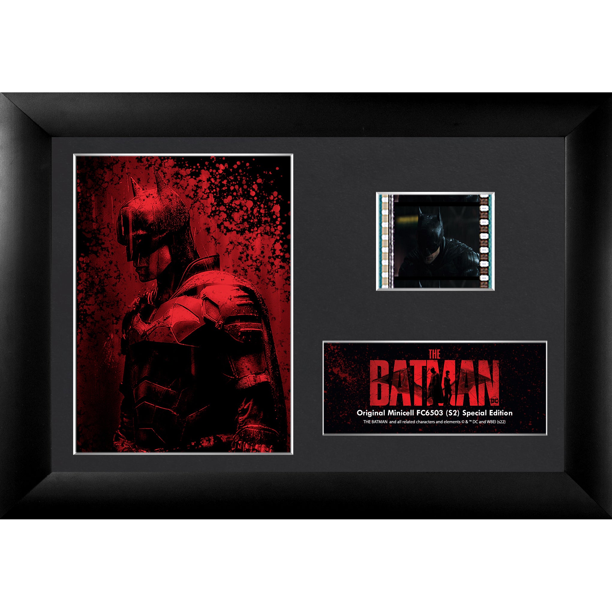 The Batman (Red Rain) Minicell FilmCells Framed Desktop Presentation USFC6503