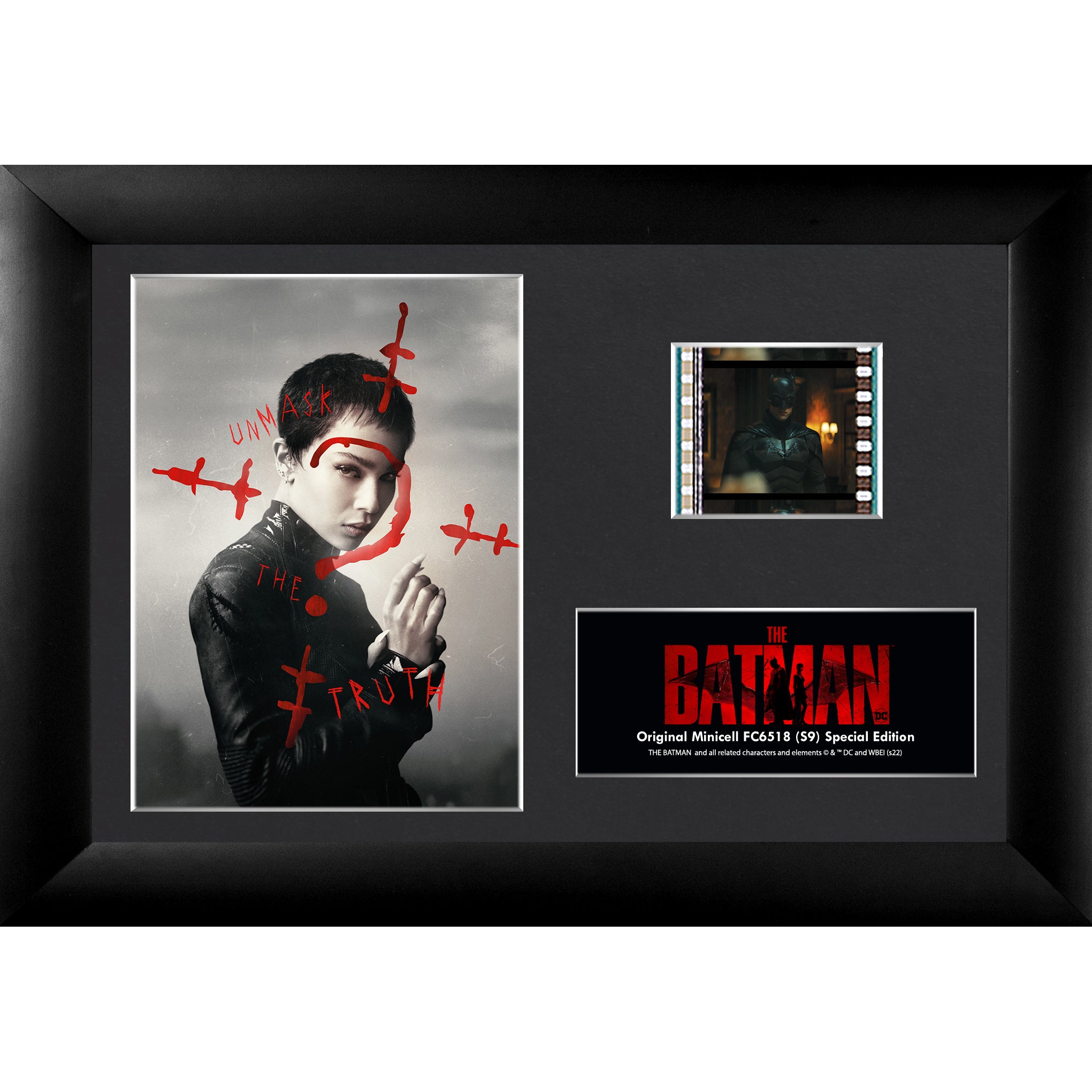 The Batman (Catwoman) Minicell FilmCells Framed Desktop Presentation USFC6518