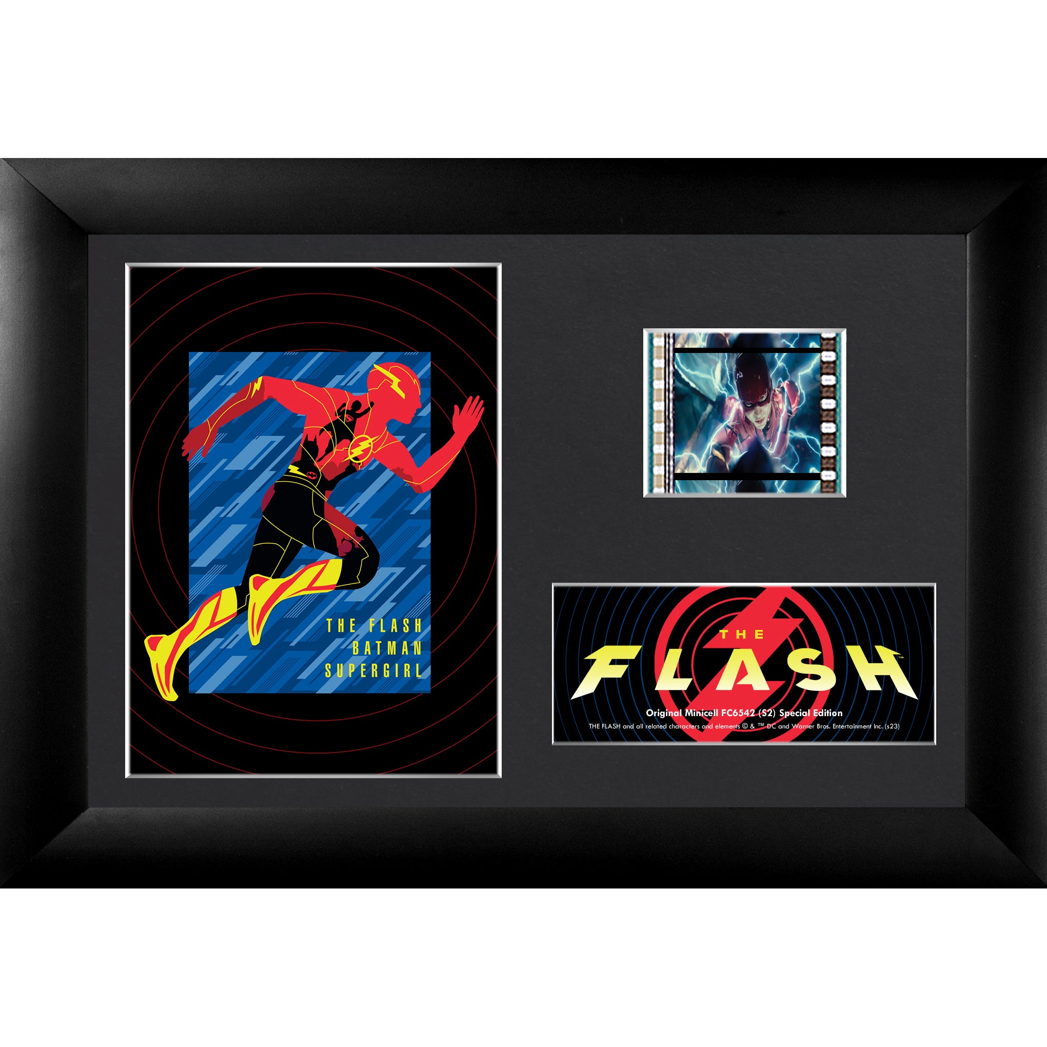 The Flash Movie (Animated Icons) Minicell FilmCells Framed Desktop Presentation USFC6542