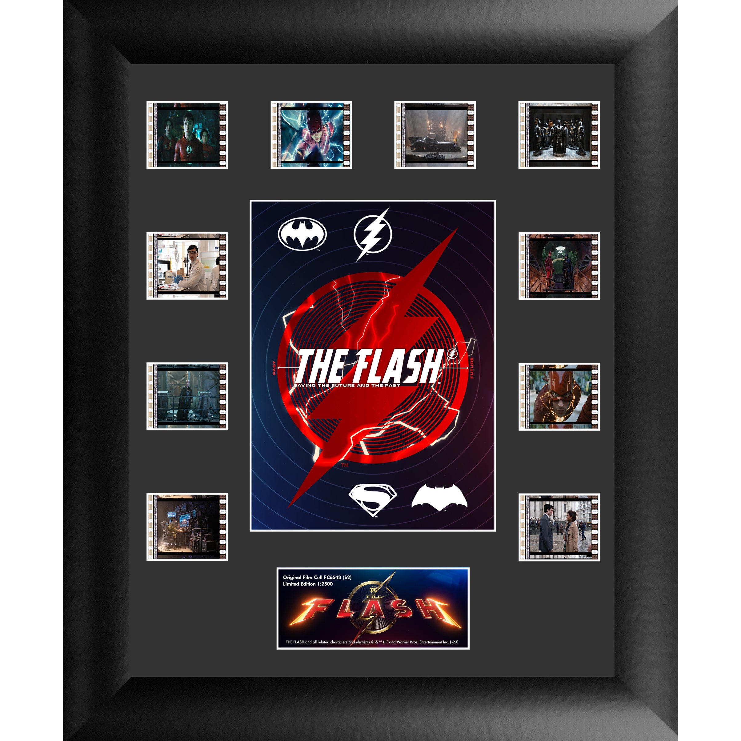 The Flash Movie (S2) Limited Edition Mini Montage Framed FilmCells Presentation USFC6543