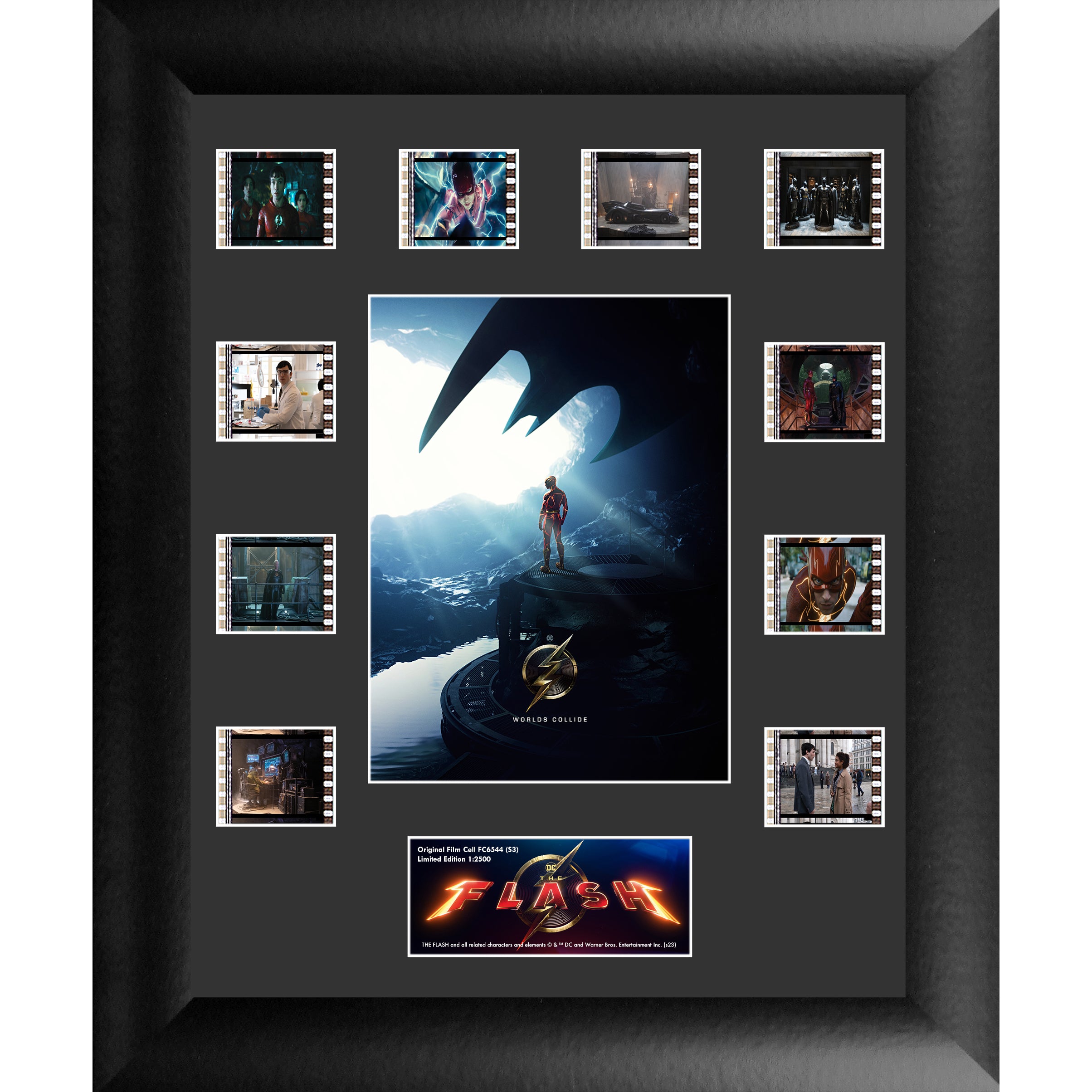The Flash Movie (S3) Limited Edition Mini Montage Framed FilmCells Presentation USFC6544