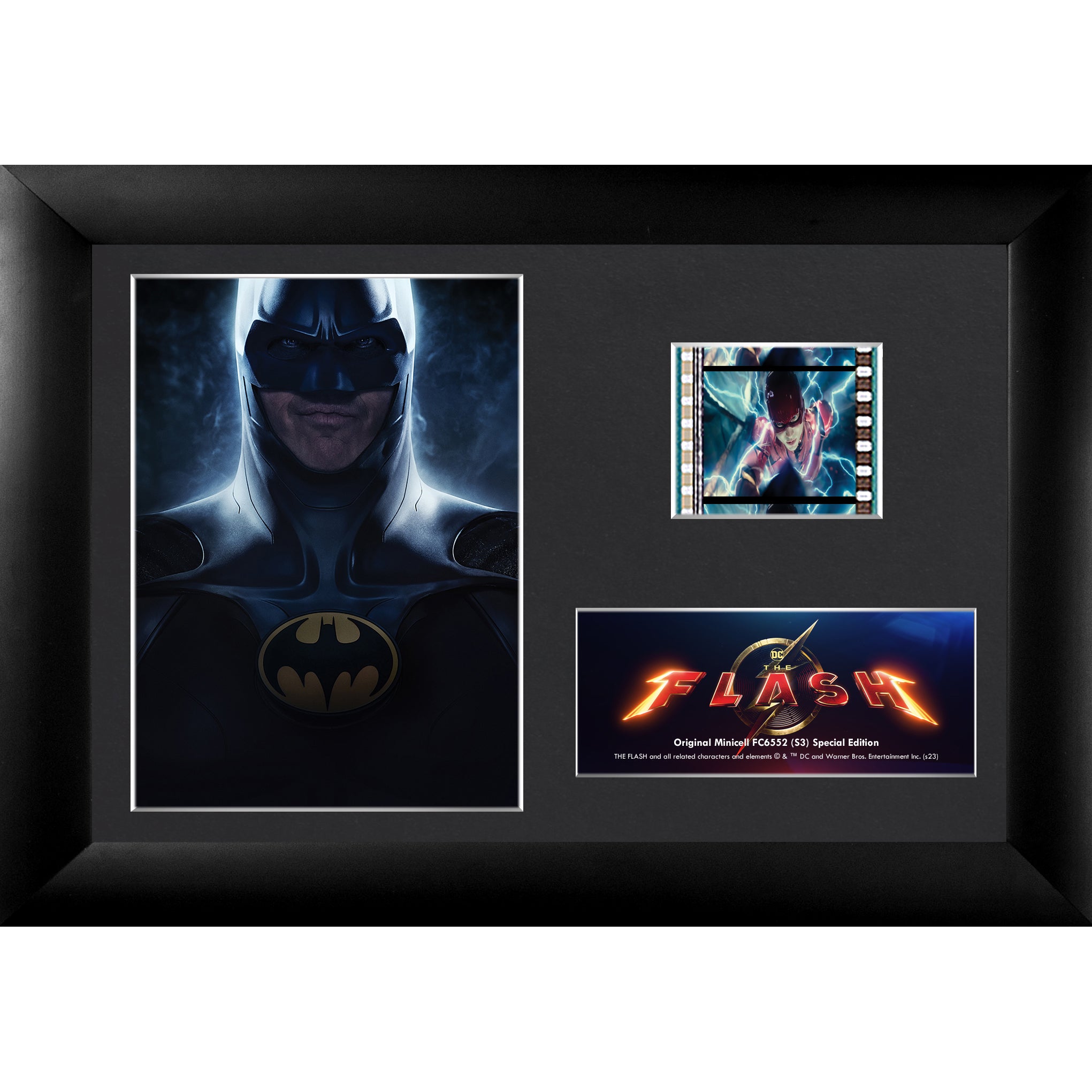 The Flash Movie (Batman) Minicell FilmCells Framed Desktop Presentation USFC6552