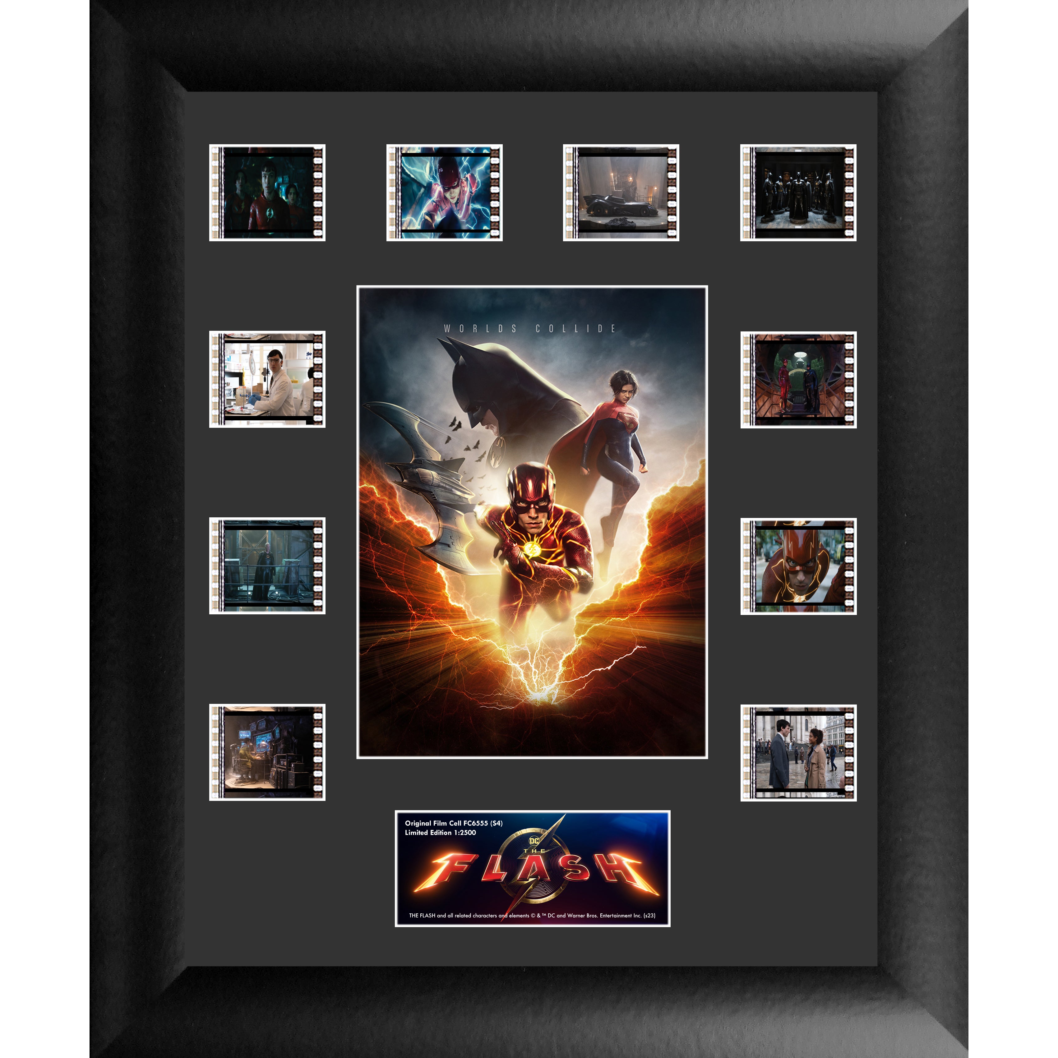Flash Movie (S4) Mini Montage Framed FilmCells Presentation USFC6555