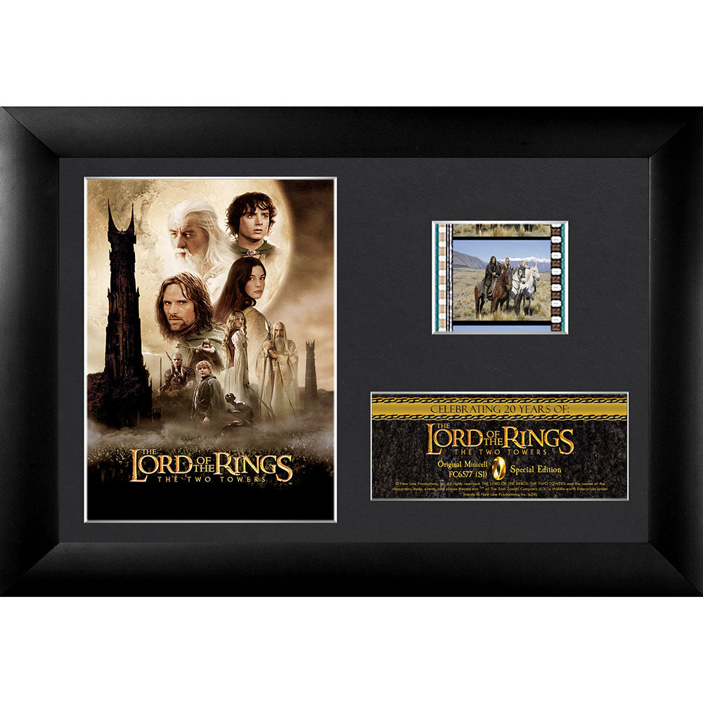 Lord of the Rings: The Two Towers (20th Anniversary) Minicell FilmCells Framed Desktop Presentation USFC6577