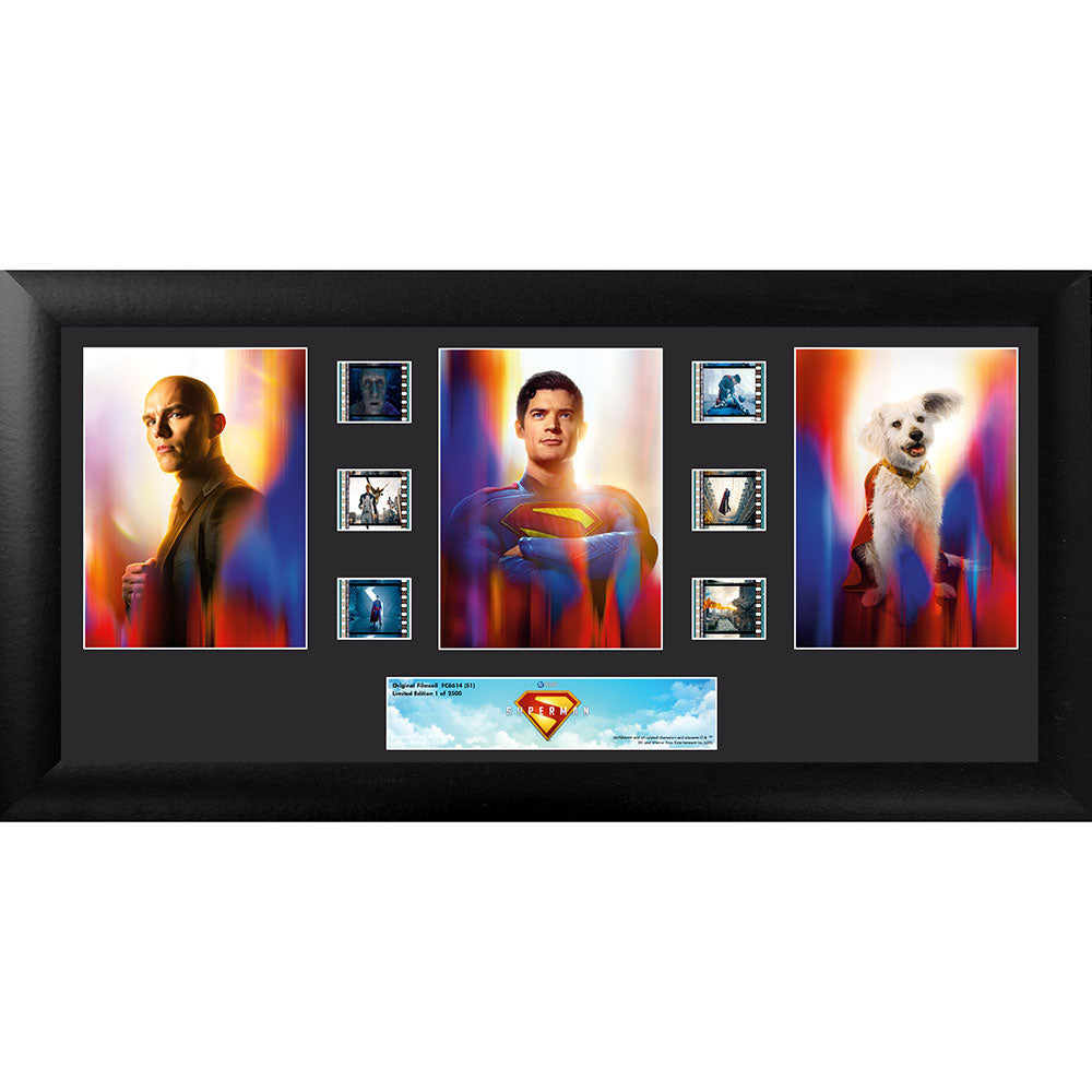 Superman (2025) (Hope, Power & Loyalty) Limited Edition Trio FilmCells™ Presentation USFC6614